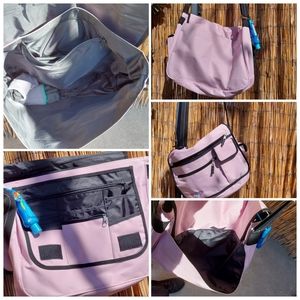 Butterfly Pink Messenger Bag